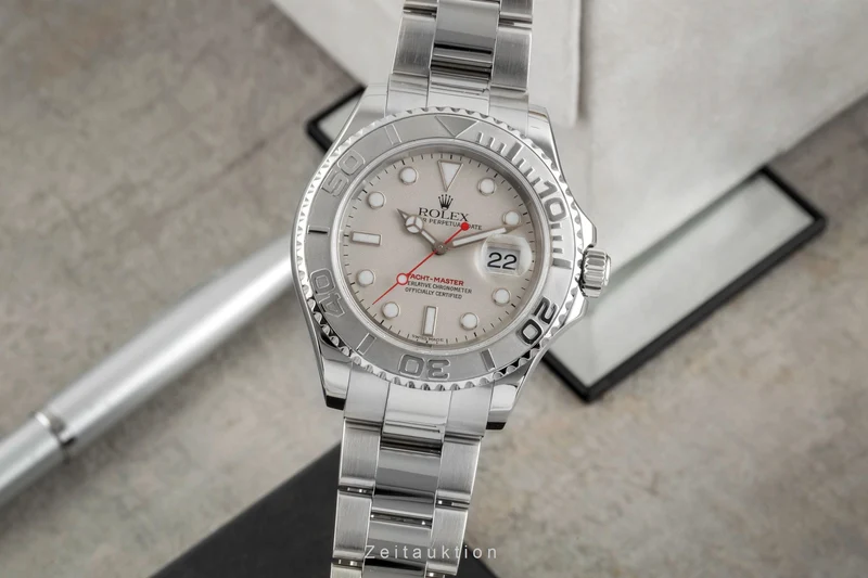 Rolex Yacht-Master steel / platinium automatic men's watch 16622 [2604781]