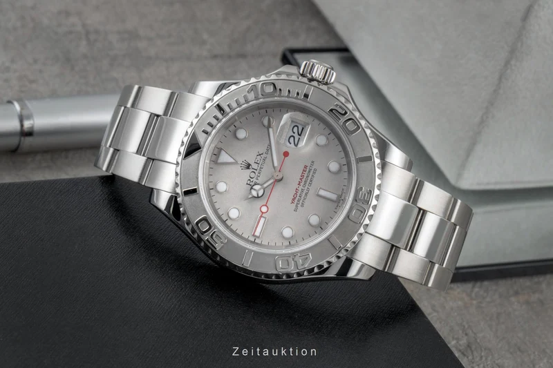 Rolex Yacht-Master steel / platinium automatic men's watch 16622 [2604781]