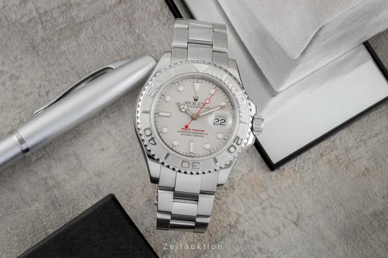 Rolex Yacht-Master steel / platinium automatic men's watch 16622 [2604781]
