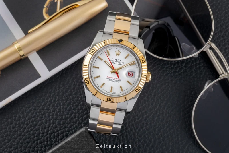 Rolex Datejust Turn-O-Graph steel / gold automatic men's watch 116263 [2605063]