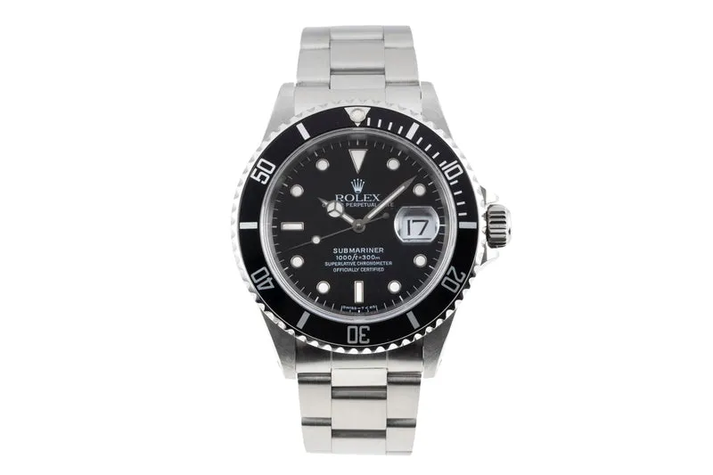 Rolex Submariner steel automatic men's watch 16610 [2604829]