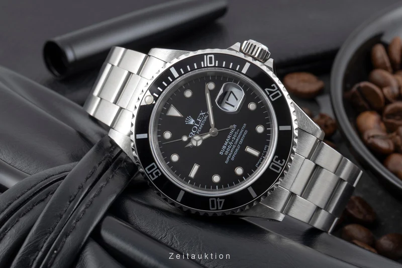 Rolex Submariner steel automatic men's watch 16610 [2604829]