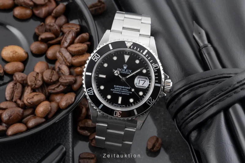 Rolex Submariner steel automatic men's watch 16610 [2604829]