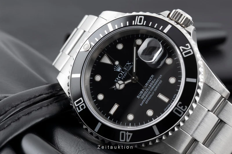 Rolex Submariner steel automatic men's watch 16610 [2604829]