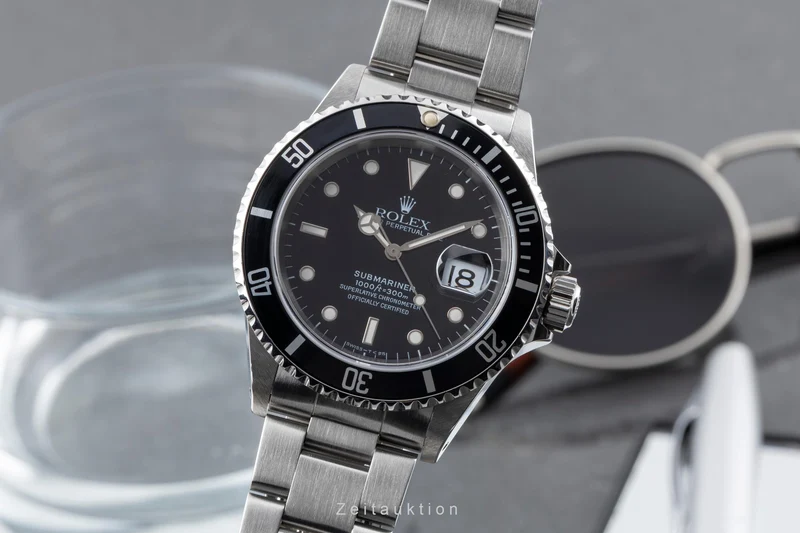 Rolex Submariner steel automatic men's watch 16610 [2604930]