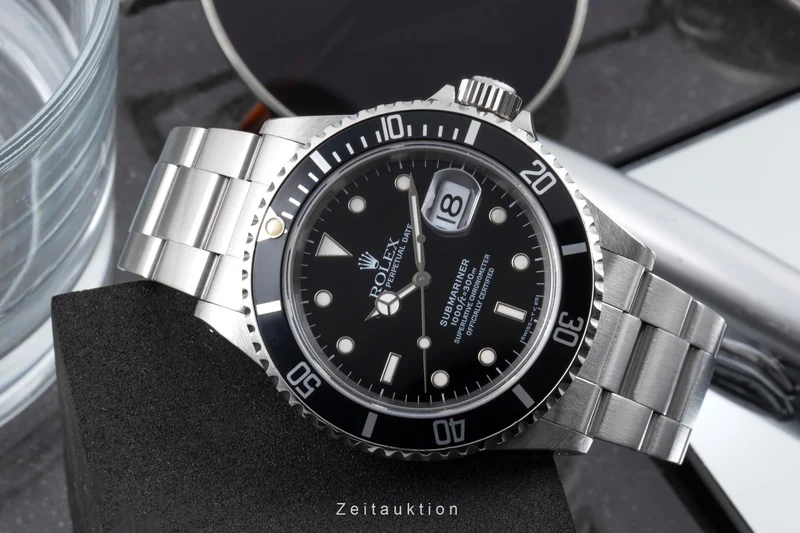 Rolex Submariner steel automatic men's watch 16610 [2604930]