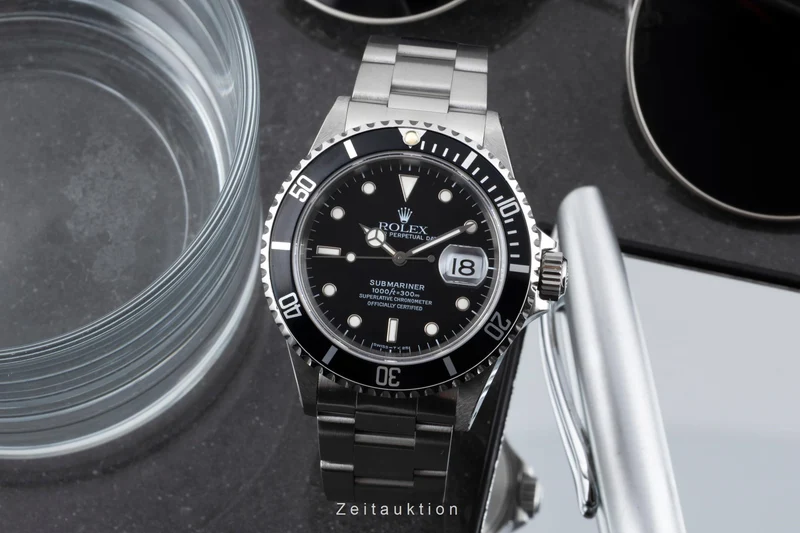 Rolex Submariner steel automatic men's watch 16610 [2604930]