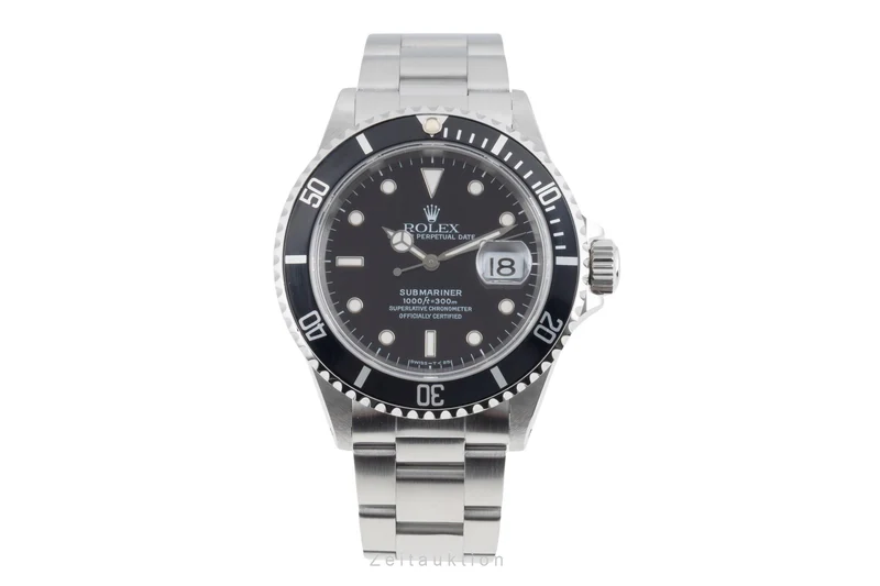 Rolex Submariner steel automatic men's watch 16610 [2604930]