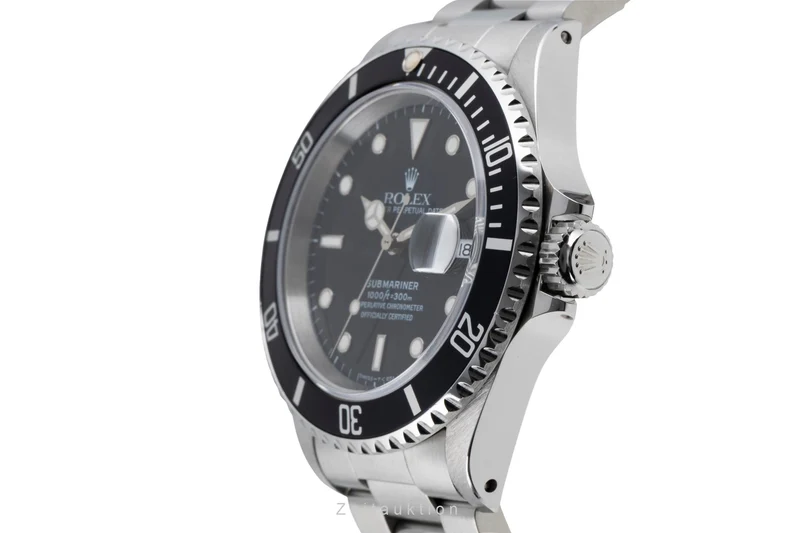 Rolex Submariner steel automatic men's watch 16610 [2604930]