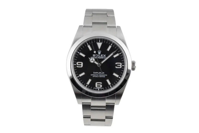 Rolex Explorer steel automatic men's watch 214270 [2604616]