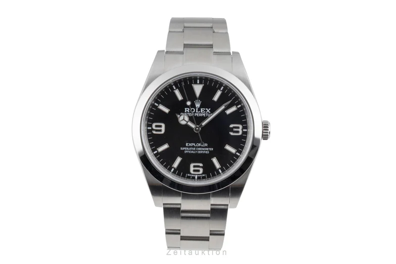 Rolex Explorer steel automatic men's watch 214270 [2604616]