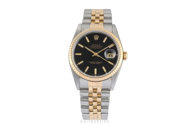Rolex Datejust steel / gold automatic men's watch 16233 LP: 15350EUR [2604353]
