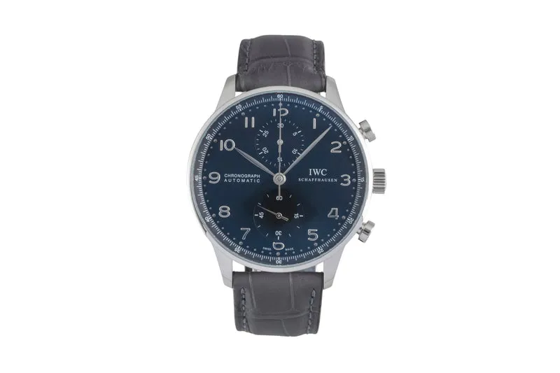 IWC Portugieser chronograph steel automatic men's watch IW371438 [2604648]