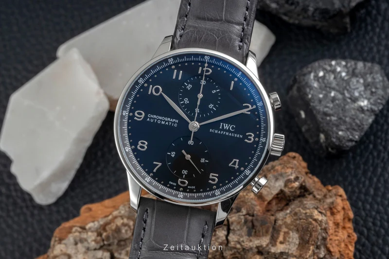 IWC Portugieser chronograph steel automatic men's watch IW371438 [2604648]