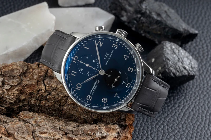 IWC Portugieser chronograph steel automatic men's watch IW371438 [2604648]