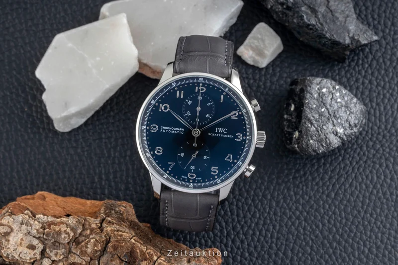 IWC Portugieser chronograph steel automatic men's watch IW371438 [2604648]