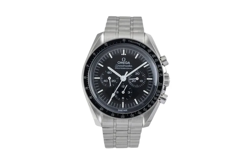Omega Speedmaster Moonwatch chronograph steel manual winding men's watch 310.30.42.50.01.001 LP: 7600EUR [2604572]