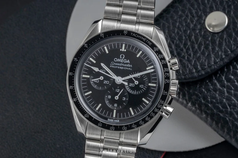 Omega Speedmaster Moonwatch chronograph steel manual winding men's watch 310.30.42.50.01.001 LP: 7600EUR [2604572]