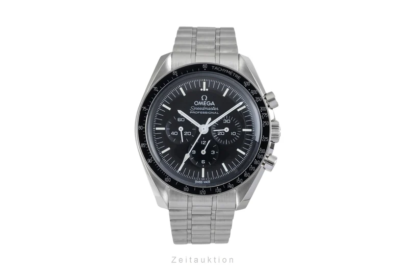 Omega Speedmaster Moonwatch chronograph steel manual winding men's watch 310.30.42.50.01.001 LP: 7600EUR [2604572]