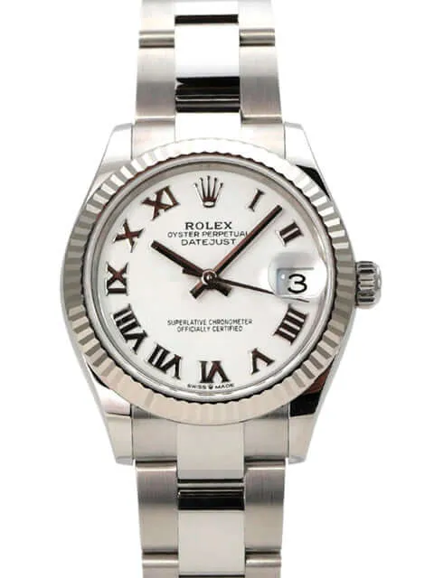 Rolex Oyster Datejust 31 278274 Weiss Römisch
