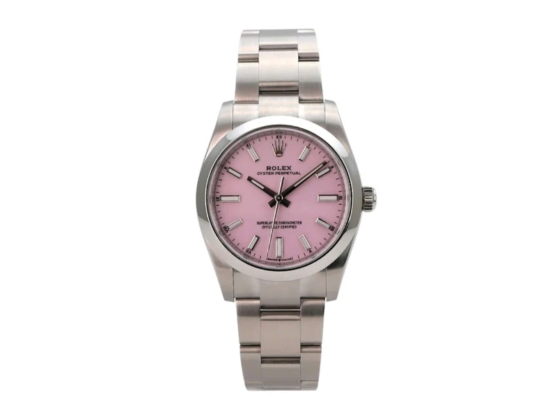 Rolex Oyster Perpetual 34 mm 124200 Candy Pink
