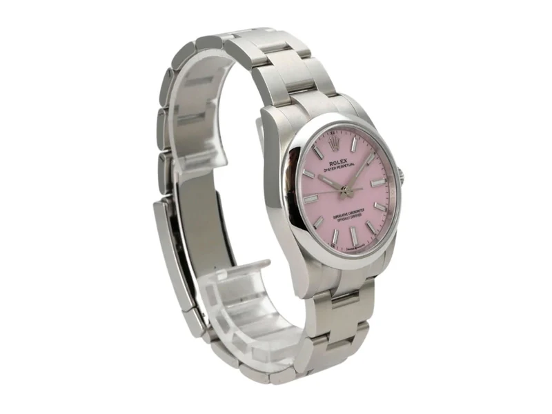 Rolex Oyster Perpetual 34 mm 124200 Candy Pink