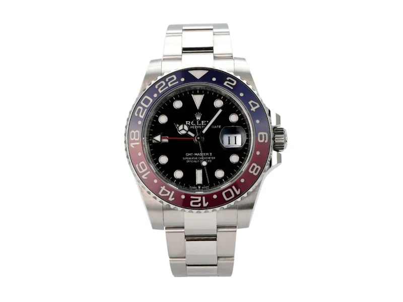 Rolex GMT-Master II Edelstahl 126710BLRO Oyster-Band