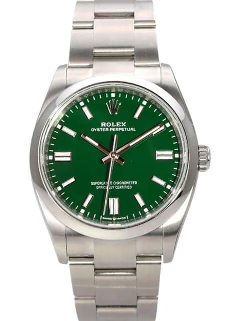 Rolex Oyster Perpetual 31 Ref. 277200 Grün