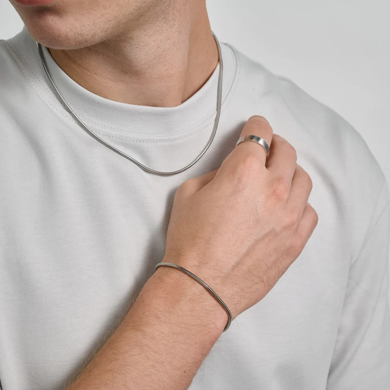 Rundes Schlangenarmband | 2.5MM