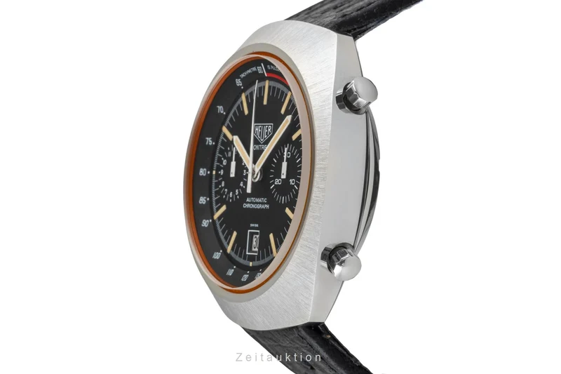 Heuer Montreal chronograph steel automatic men's watch 110.503NC Vintage [2603943]
