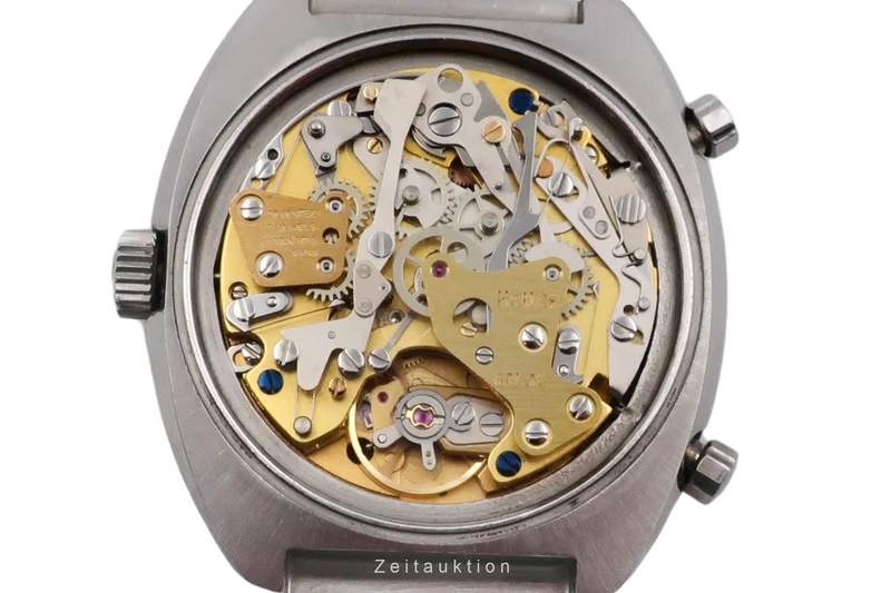 Heuer Montreal chronograph steel automatic men's watch 110.503NC Vintage [2603943]