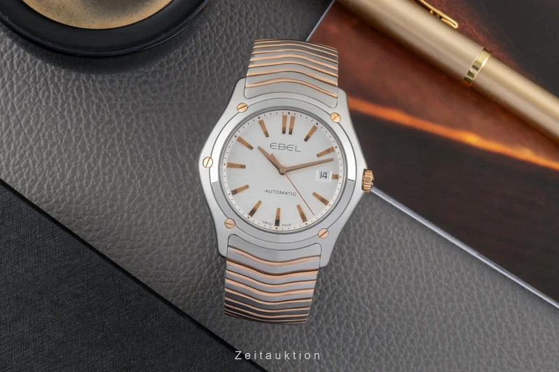 Ebel Classic Wave steel / gold automatic men's watch 1216087 E1120F55 [2604662]