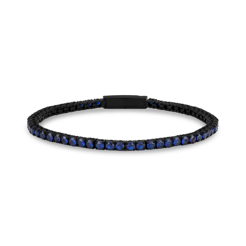Blaustein-Tennisarmband | 3mm