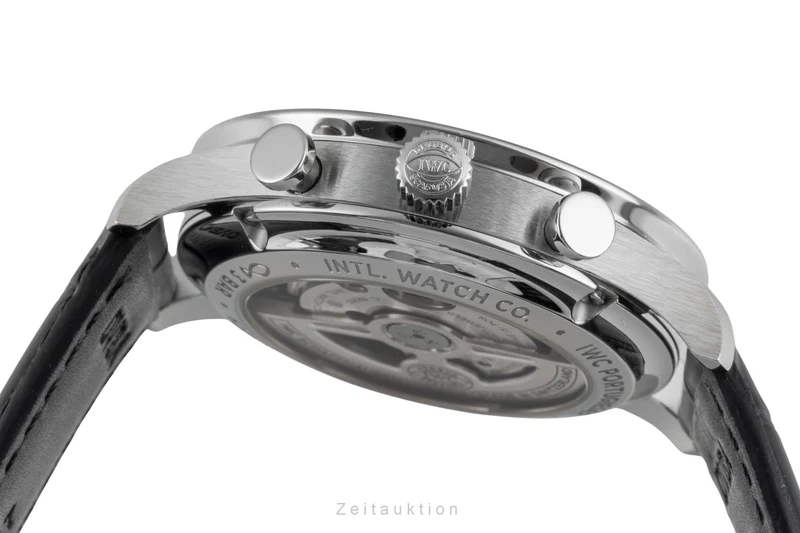 IWC Portugieser chronograph steel automatic men's watch IW371606 LP: 9100EUR [2604723]