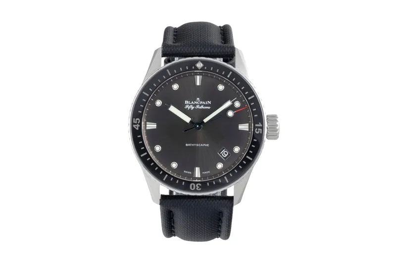 Blancpain Fifty Fathoms steel automatic men's watch 5000-1110-52A [2604835]