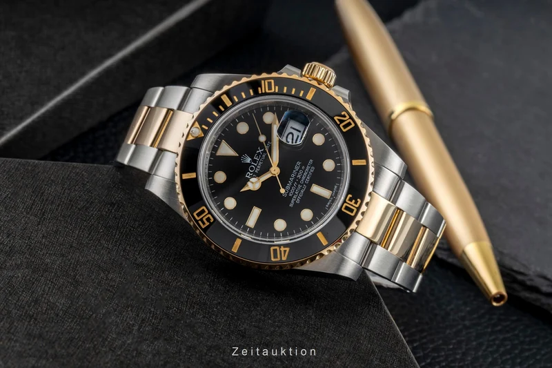Rolex Submariner steel / gold automatic men's watch 116613 [2604916]