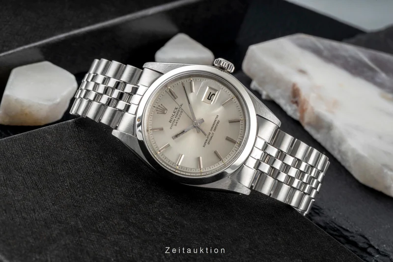 Rolex Datejust steel automatic men's watch 1600 Vintage [2604777]
