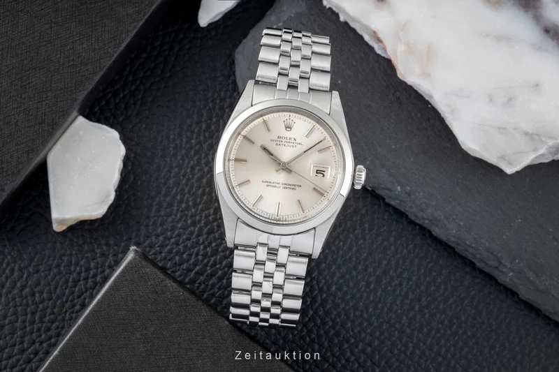 Rolex Datejust steel automatic men's watch 1600 Vintage [2604777]