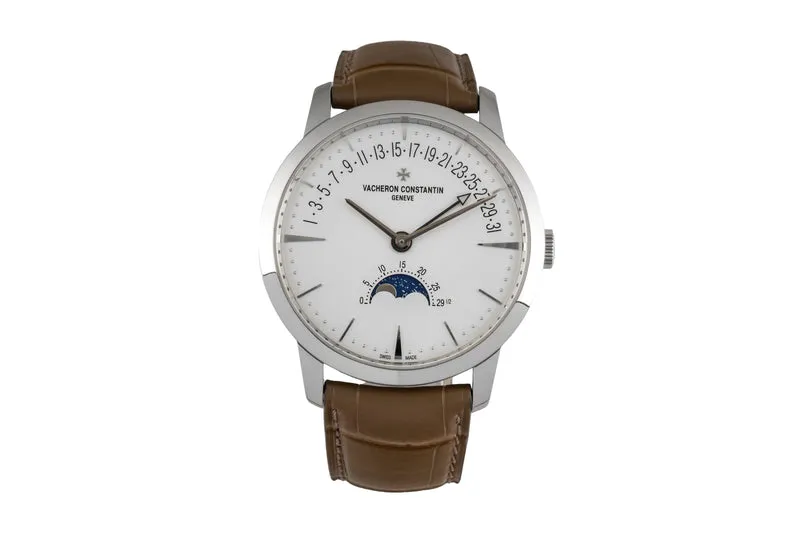 Vacheron & Constantin Patrimony 18 ct white gold automatic men's watch 4010 U LP: 56500EUR [2604321]