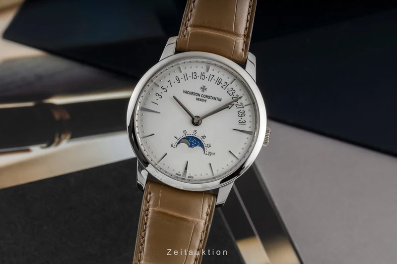 Vacheron & Constantin Patrimony 18 ct white gold automatic men's watch 4010 U LP: 56500EUR [2604321]