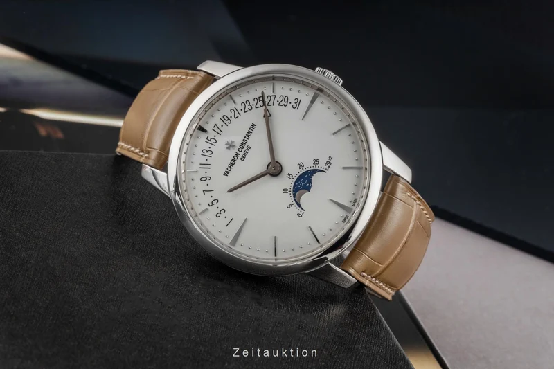 Vacheron & Constantin Patrimony 18 ct white gold automatic men's watch 4010 U LP: 56500EUR [2604321]