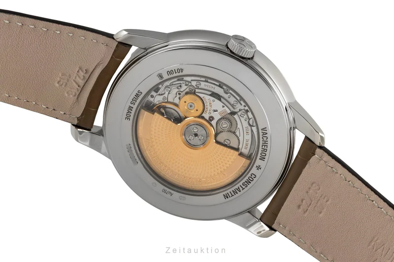 Vacheron & Constantin Patrimony 18 ct white gold automatic men's watch 4010 U LP: 56500EUR [2604321]