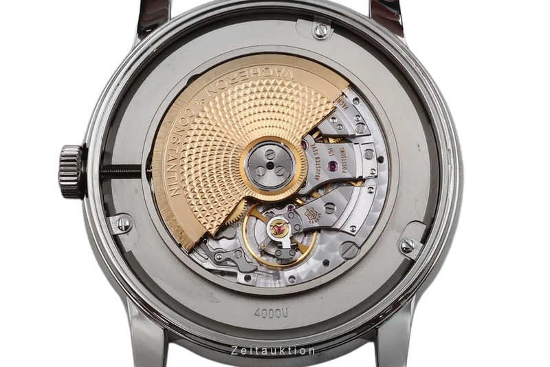 Vacheron & Constantin Patrimony 18 ct white gold automatic men's watch 4010 U LP: 56500EUR [2604321]