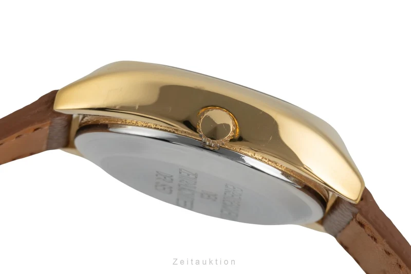 Glashütte Spezichron gilt-brass automatic men's watch Vintage [2604528]