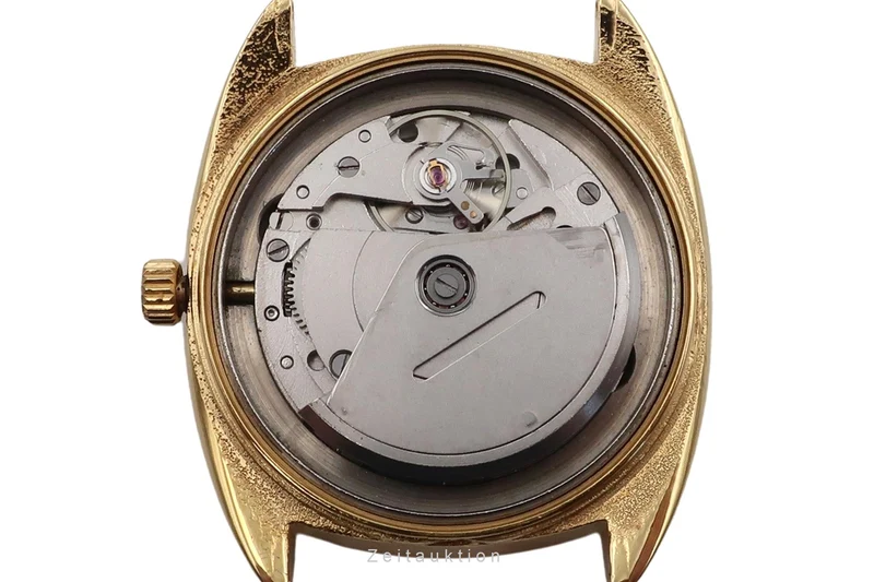 Glashütte Spezichron gilt-brass automatic men's watch Vintage [2604528]