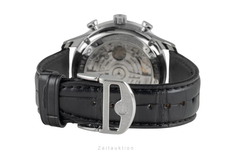 IWC Portugieser chronograph steel automatic men's watch IW371606 LP: 9100EUR [2604738]