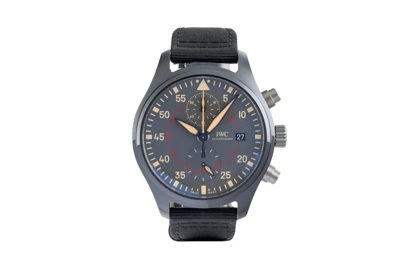 IWC Fliegerchronograph chronograph ceramic / titanium automatic men's watch IW389002 [2604967]
