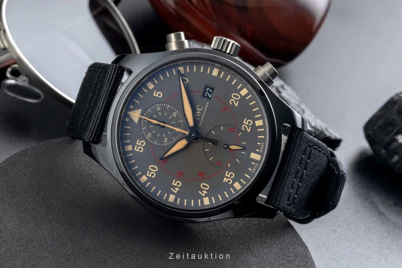 IWC Fliegerchronograph chronograph ceramic / titanium automatic men's watch IW389002 [2604967]