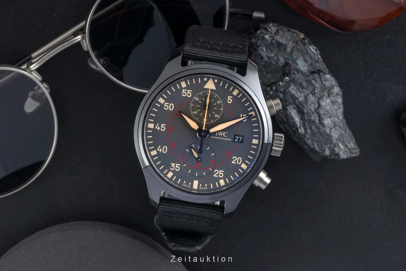 IWC Fliegerchronograph chronograph ceramic / titanium automatic men's watch IW389002 [2604967]