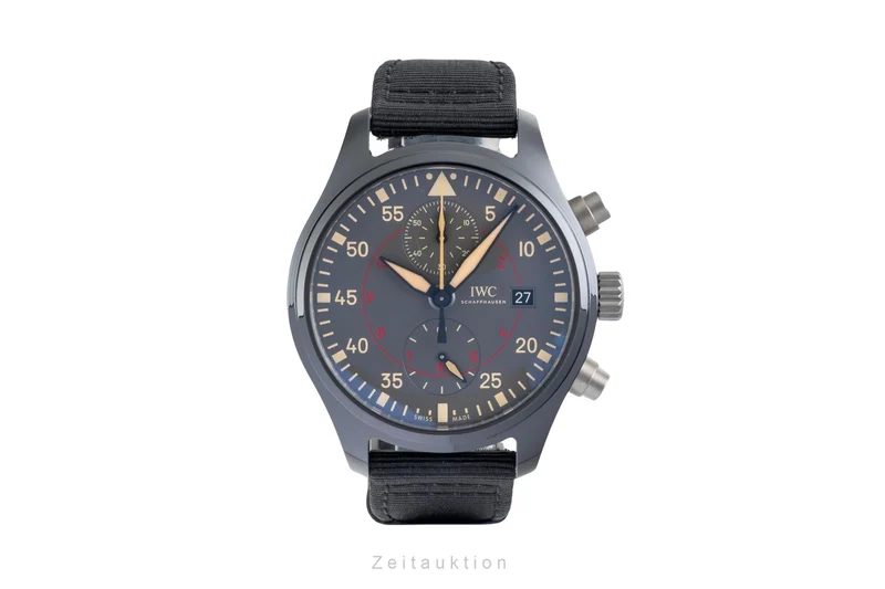 IWC Fliegerchronograph chronograph ceramic / titanium automatic men's watch IW389002 [2604967]